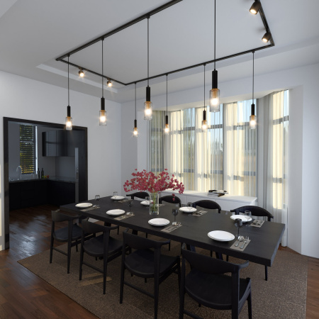 картинка Шинопровод Track Rail BK Surface 85080/00 от магазина BTSvet