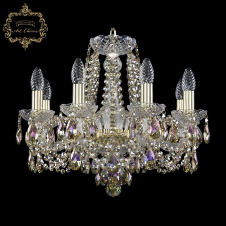 Хрустальная подвесная люстра 11.11.8.165.Gd.Sp.R801