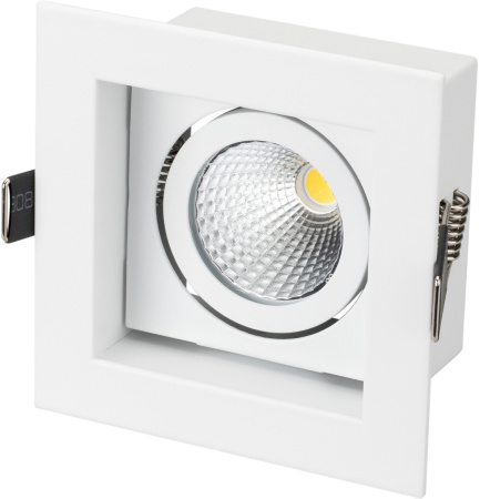 Светильник встраиваемый LED CL-KARDAN-S102x102-9W Warm (WH, 38 deg) (Arlight, IP20 Металл, 3 года) 024137