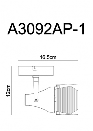 картинка Спот Cinema A3092AP-1WH от магазина BTSvet