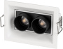 картинка Светильник встраиваемый LED MS-ORIENT-BUILT-TURN-TC-S67x90-5W Warm3000 (WH-BK, 30 deg, 230V) (Arlight, IP20 Металл, 5 лет) 031928 от магазина BTSvet