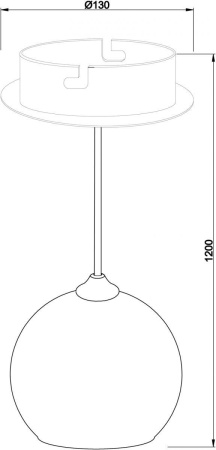картинка Подвесной светильник Centauri 342097 от магазина BTSvet