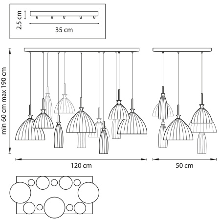 картинка Подвесной светильник SIMPLE LIGHT 810223 от магазина BTSvet