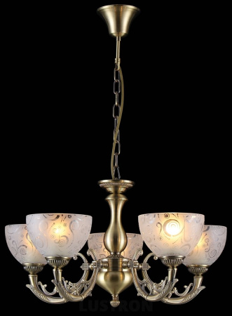 картинка Подвесная люстра MARTINEZ 75032-5C ANTIQUE от магазина BTSvet