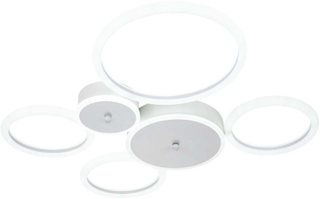 картинка Потолочная люстра Saturn 10268/6 LED*72W White от магазина BTSvet