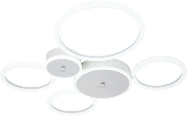 картинка Потолочная люстра Saturn 10268/6 LED*72W White от магазина BTSvet