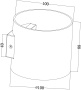 картинка Настенный светильник Rond C066WL-01B от магазина BTSvet