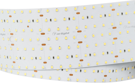 Светодиодная лента S2-2500 24V Warm 3000K 85mm (2835, 560 LED/m, LUX) (Arlight, 40 Вт/м, IP20) 021211