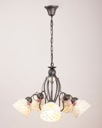 картинка Подвесная люстра MDK9365/5ABlack от магазина BTSvet