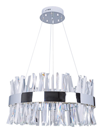 картинка Подвесная люстра хрустальная светодиодная с пультом и управлением смартфоном регулировка цветовой температуры и яркости ночной режим и таймер INNOVATION STYLE 83048 от магазина BTSvet