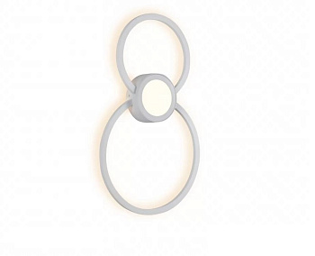 Настенно-потолочный светильник светодиодный Galaxy X046124 24W 3000K WH