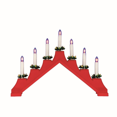 Декоративная свеча UDL-L7101-007/SWA/WW RED BRIDGE