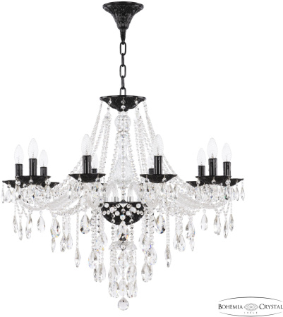 Подвесная люстра хрустальная AL16315/10/300 BG