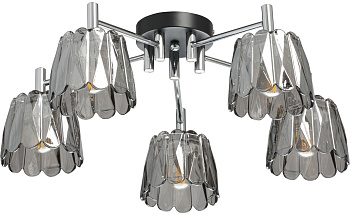 Потолочная люстра на штанге DeMarkt Клэр 463012105