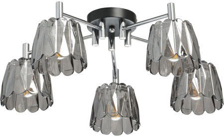 Потолочная люстра на штанге DeMarkt Клэр 463012105