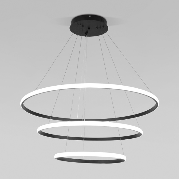 Подвесной светодиодный светильник Collars 90264/3 черный