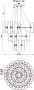 картинка Подвесная люстра Franka WE162.54.303 от магазина BTSvet