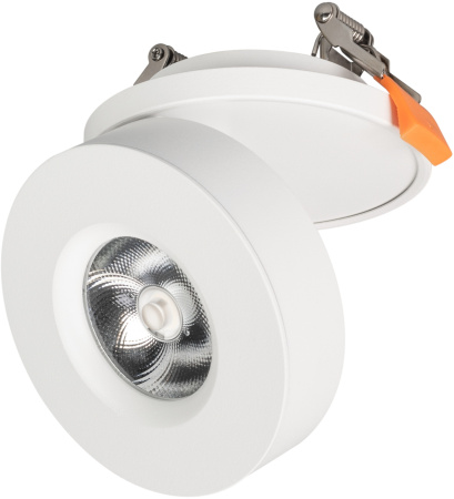LED спот встраиваемый LGD-MONA-BUILT-R100-12W White5000 (WH, 24 deg) (Arlight, IP40 Металл, 3 года) 025464