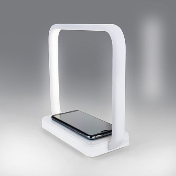 Интерьерная настольная лампа светодиодная с беспроводным ЗУ и регулировкой яркости Frame 80502/1