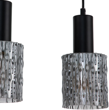 картинка Подвесной светильник Rain 10189/3S E27*40W Black от магазина BTSvet