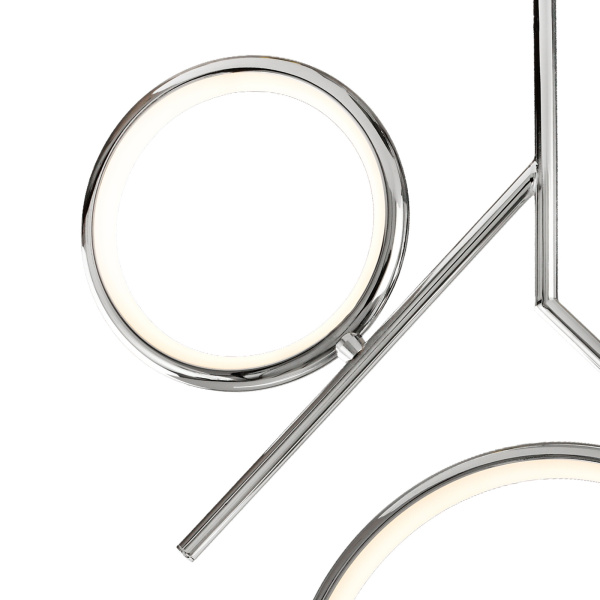 картинка Потолочная светодиодная люстра Olimpia Cromo 6592 от магазина BTSvet