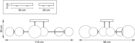 картинка Потолочная люстра Croco 815380 от магазина BTSvet