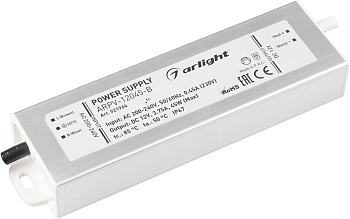 Блок питания ARPV-12045-B (12V, 3.8A, 45W) (Arlight, IP67 Металл, 3 года) 021964