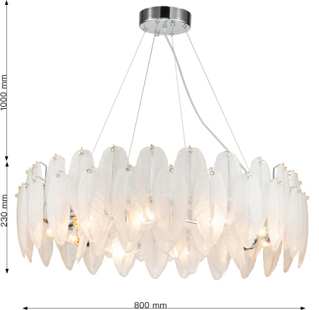картинка Подвесная люстра Beluta 3018-10P от магазина BTSvet