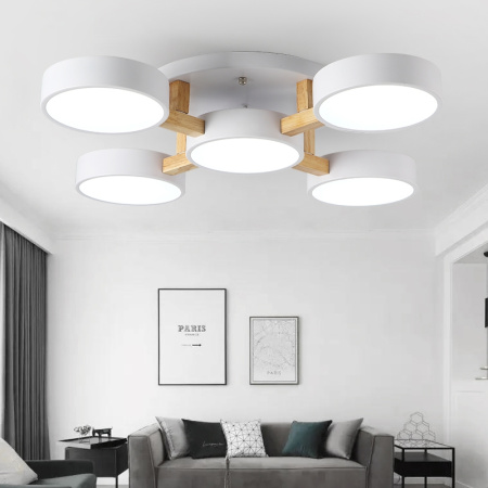 картинка Потолочная люстра светодиодная JOIST 5 White от магазина BTSvet