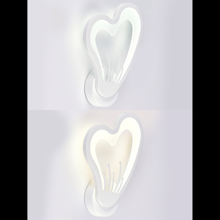 картинка Бра светодиодное с управлением со смартфона регулировкой цветовой температуры и яркости ночным режимом и таймером LED LAMPS 81133/1W от магазина BTSvet