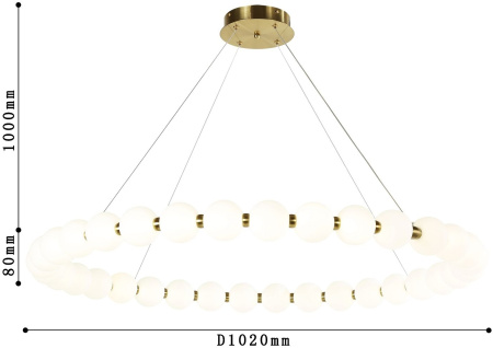 картинка Подвесная люстра Gubbare 4014-10P от магазина BTSvet