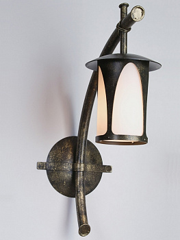 Кованый настенный фонарь уличный Borneo 160-11/bg-02