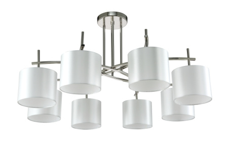 Потолочная люстра SERGIO PL8 NICKEL