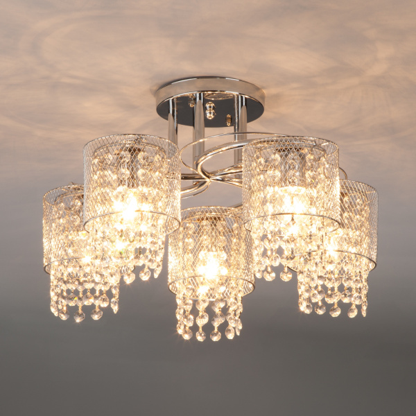 картинка Потолочная люстра Bonnie 30137/5 хром от магазина BTSvet