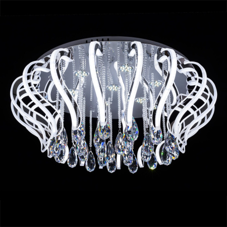 картинка Светодиодная потолочная люстра с пультом Krown EL334C154.1 от магазина BTSvet