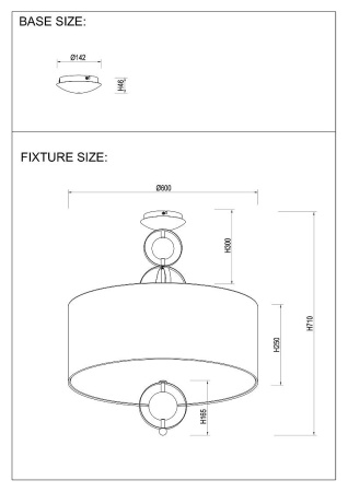 картинка Потолочная люстра PAOLA PL6 от магазина BTSvet