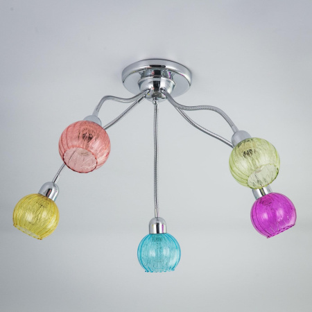картинка Детская разноцветная люстра Popurri CL604151 от магазина BTSvet