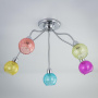 картинка Детская разноцветная люстра Popurri CL604151 от магазина BTSvet