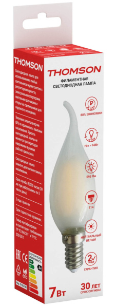 картинка Лампочка светодиодная филаментная Tail Candle TH-B2140 от магазина BTSvet
