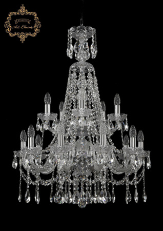 Хрустальная подвесная люстра 11.12.10+5.240.2d.XL-69.Gd.Sp