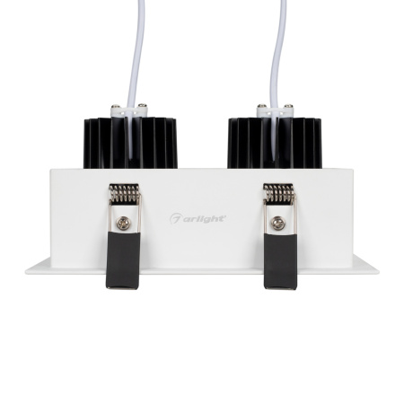 картинка Светильник встраиваемый LED CL-KARDAN-S180x102-2x9W Day (WH, 38 deg) (Arlight, IP20 Металл, 3 года) 024138 от магазина BTSvet