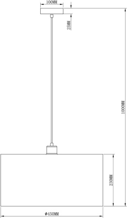 картинка Подвесной светильник Room V2733-1P от магазина BTSvet