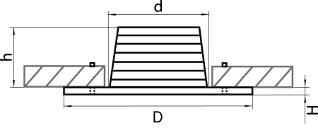 картинка Встраиваемый светодиодный светильник Leddy 212175 от магазина BTSvet