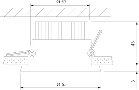 картинка Точечный светильник Kita 25024/LED от магазина BTSvet