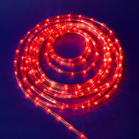 Гирлянда светодиодная Дюралайт. 50м. С контроллером. Красный свет. ULD ULD-D50 50M/С08 IP44 RED