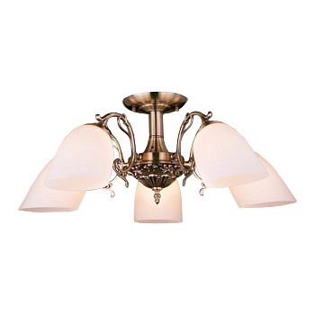 Потолочная люстра 22010/5 античная бронза