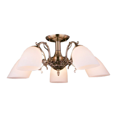 Потолочная люстра 22010/5 античная бронза