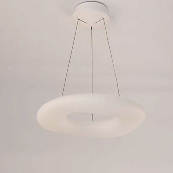 Подвесная люстра светодиодная с пультом и управлением смартфоном регулировкой цветовой температуры и яркости RGB Стратус Смарт CL732A520GS