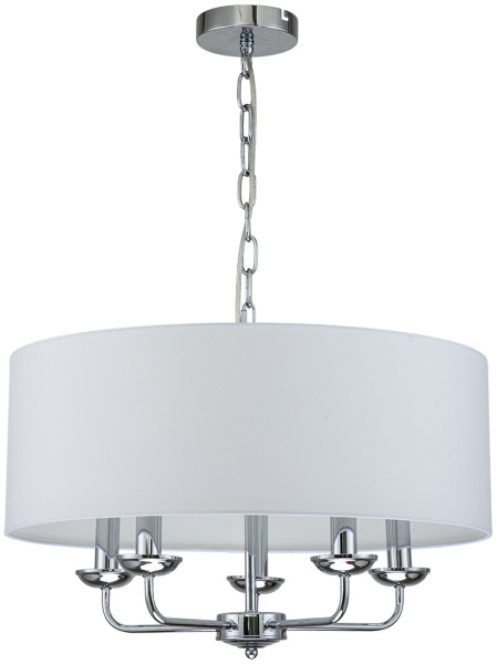 картинка Подвесная люстра Bovilla 10175/5PL E14*40W Chrome от магазина BTSvet