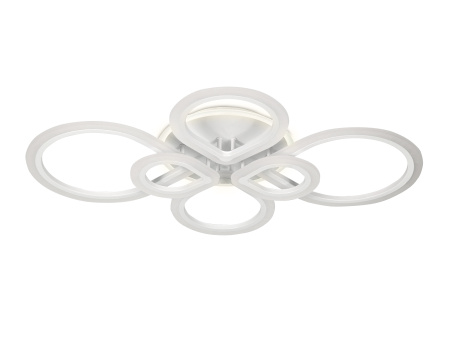 картинка Потолочная люстра светодиодная с пультом, регулировкой яркости, цветовой температуры и ночным режимом Acrylica FA522 от магазина BTSvet